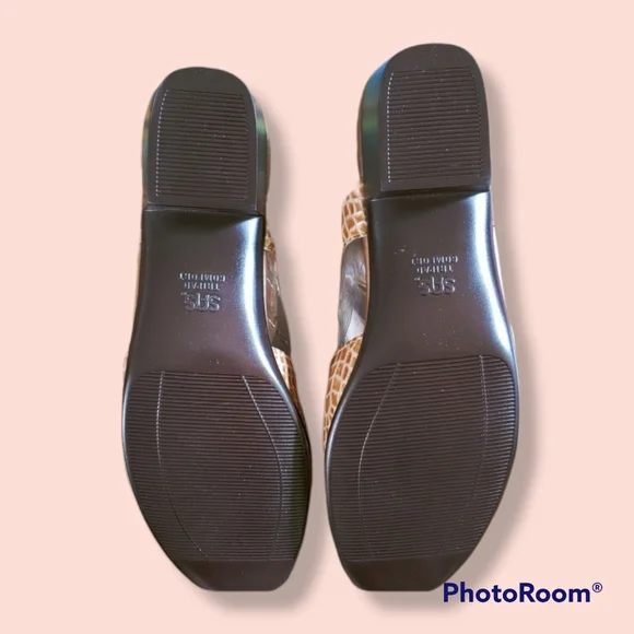 SAS Tan Sandals 10.5 N Open Toes Sling Back Velcro Strap - Picture 9 of 13
